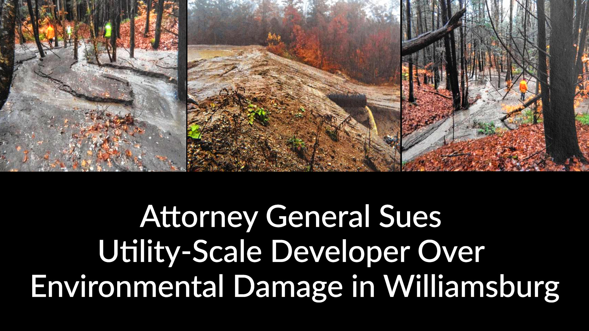 Utility-Scale Solar Erosion and Environmental Damages