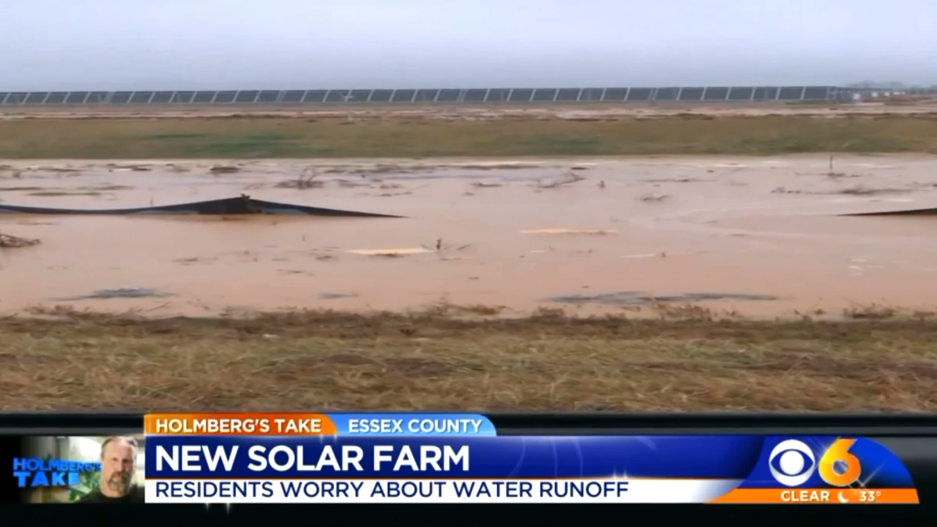 Utility-Scale Solar Causes Flooding Issues