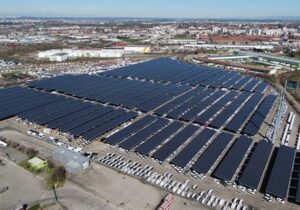 KC Logistics Park, BNSF Intermodal Responsible Utility-Scale Solar Parking Lot Canopies