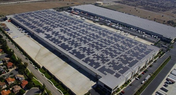 KC Logistics Park, BNSF Intermodal Responsible Utility-Scale Solar Siting on Warehouse Rooftops